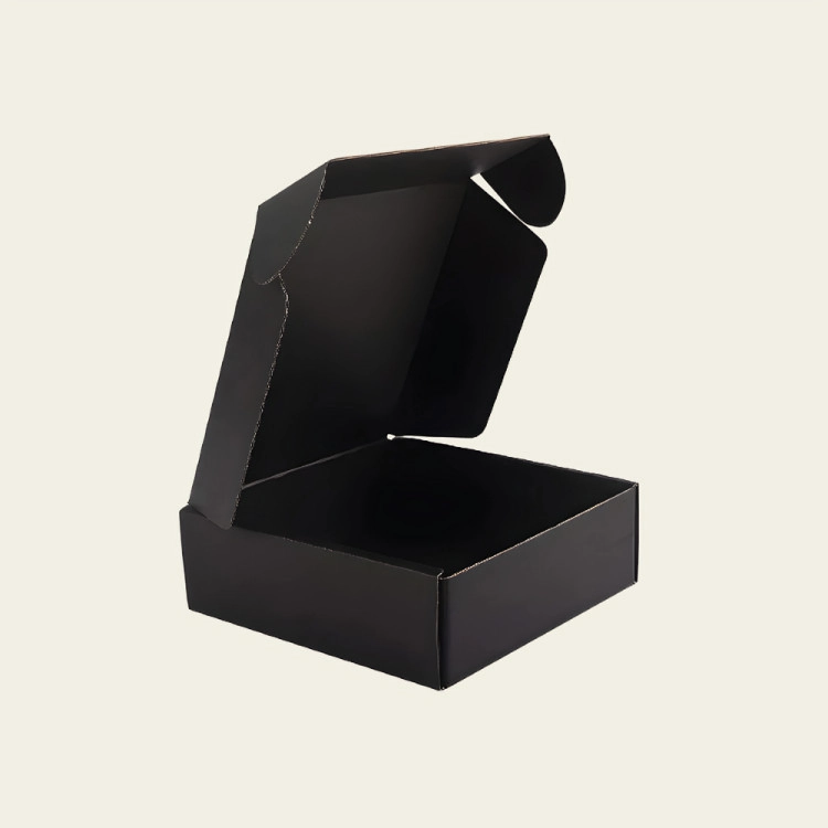 Black Cardboard Boxes
