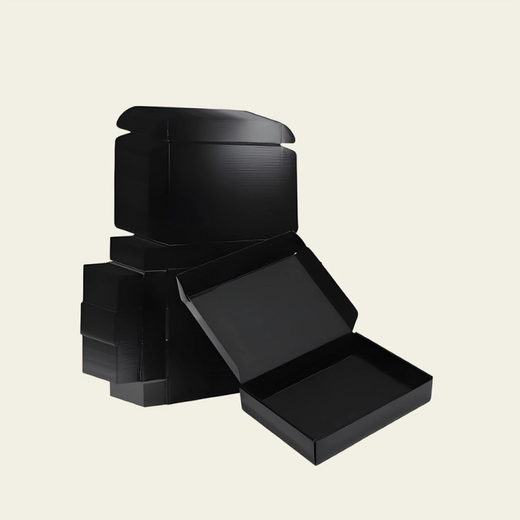 Black Cardboard Boxes