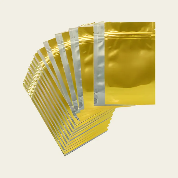 Gold Mylar Bags