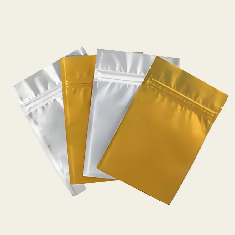 Gold Mylar Bags