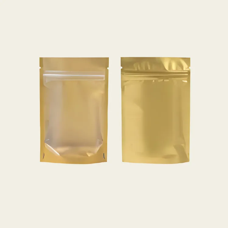 Gold Mylar Bags