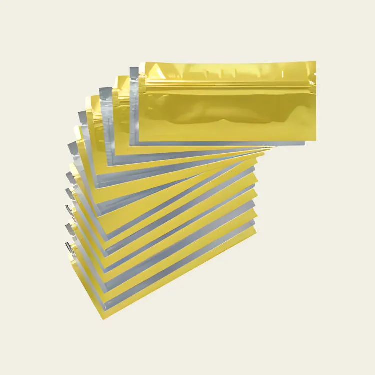 Gold Mylar Bags