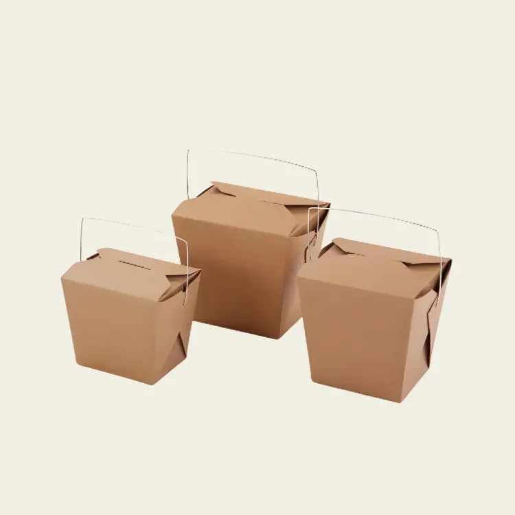 Kraft Brown Take Out Boxes
