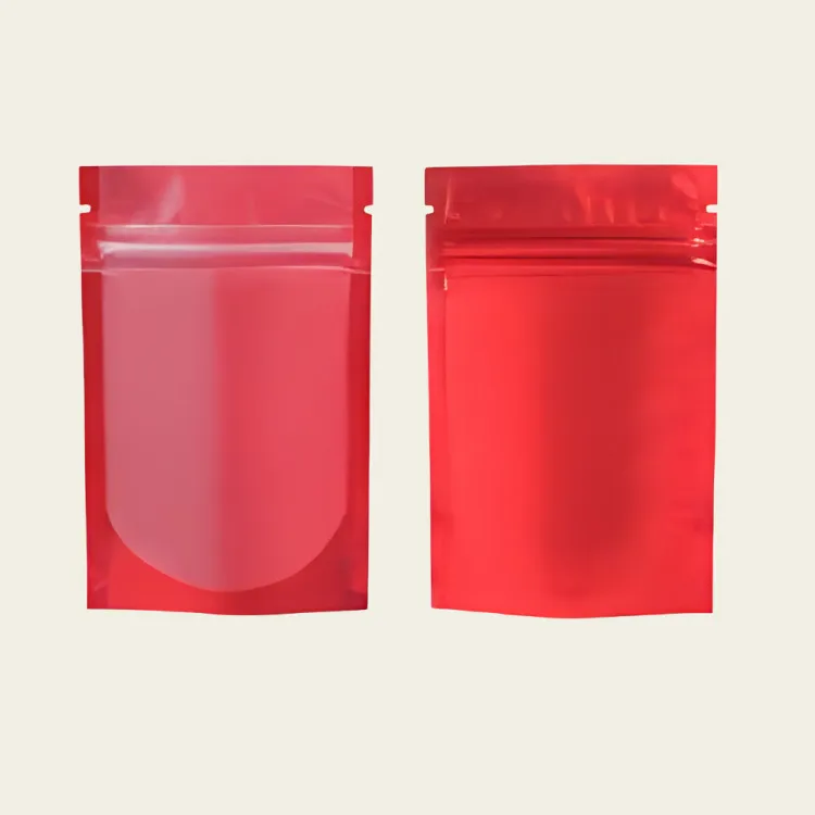 Red Mylar Bags