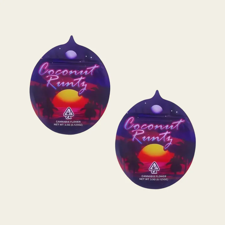 Circle Mylar Bags