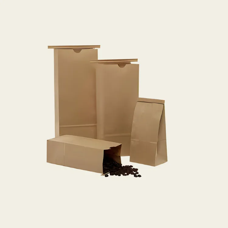 Tin tie kraft bags