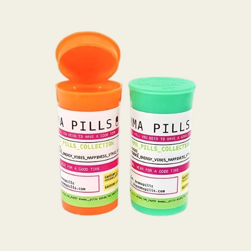 Capsule Pill Bottle