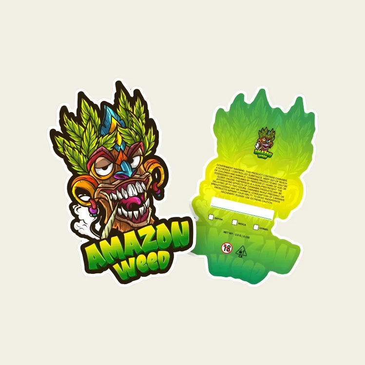 Die Cut Mylar Bags