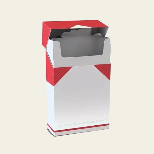 Empty Paper Flip Top Cigarette Boxes