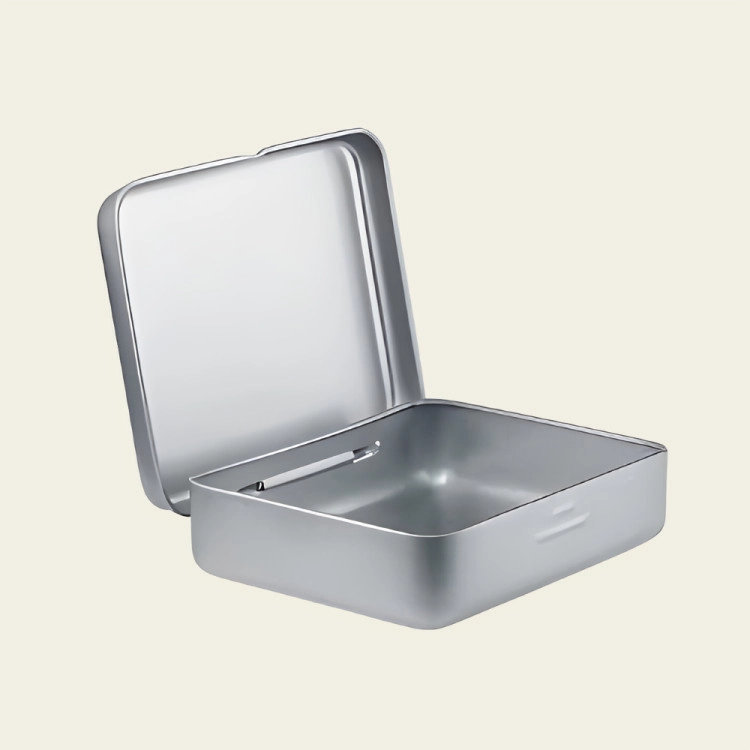 Hinged Tin Boxes