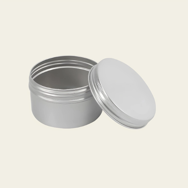Screw top metal tins