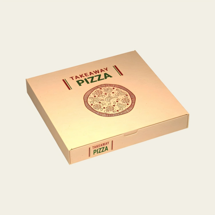 Brown Pizza Boxes